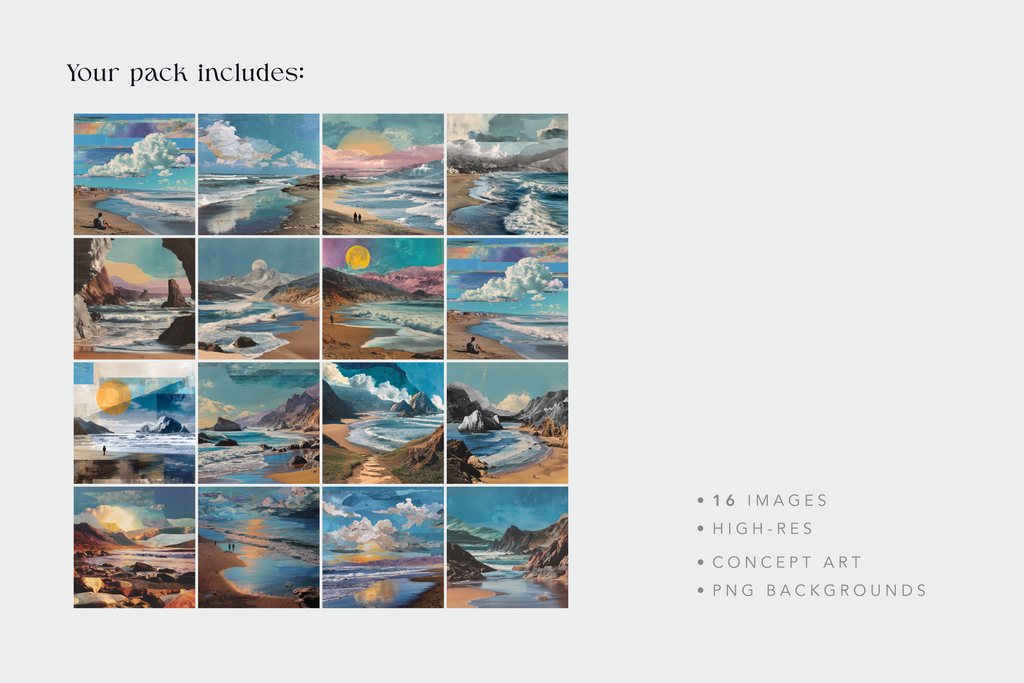Beach Collage