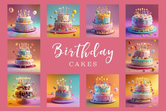 Birthday Cakes - Typedreams  