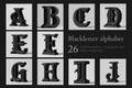 Blackletter Alphabet