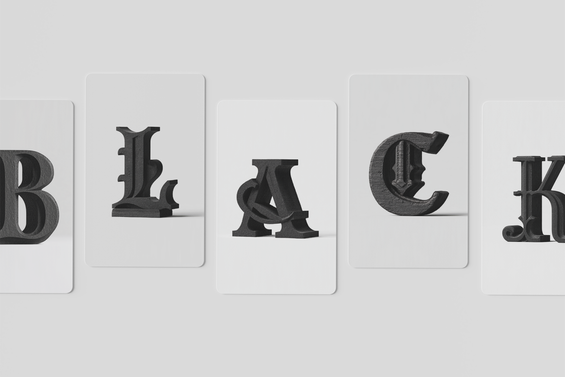 Blackletter Alphabet