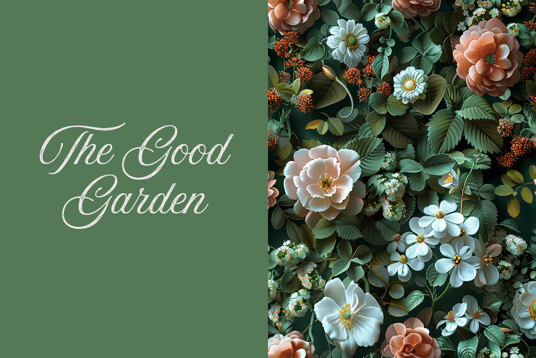 Botanical Elements - Spring Patterns - Typedreams  