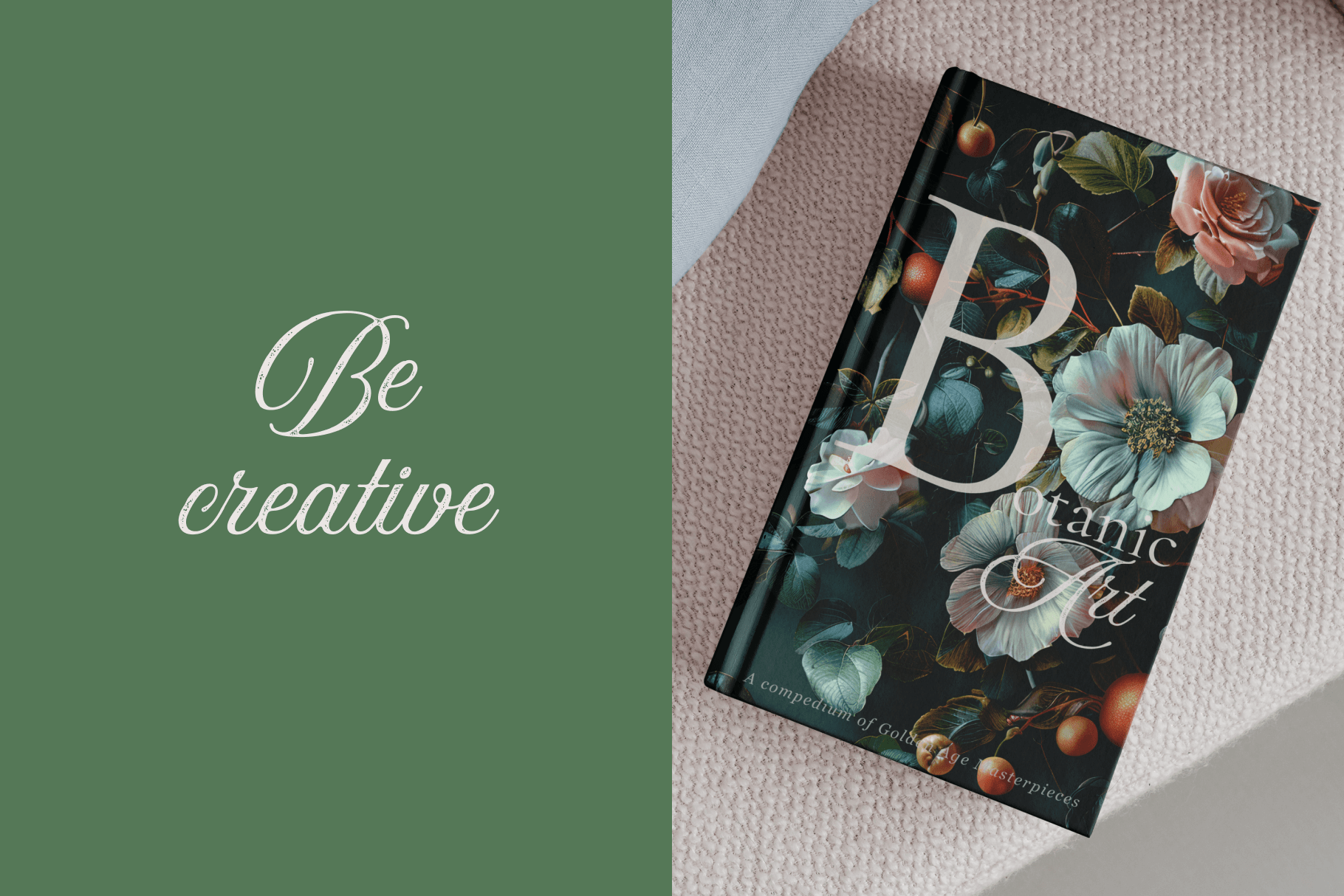 Botanical Elements - Spring Patterns - Typedreams  