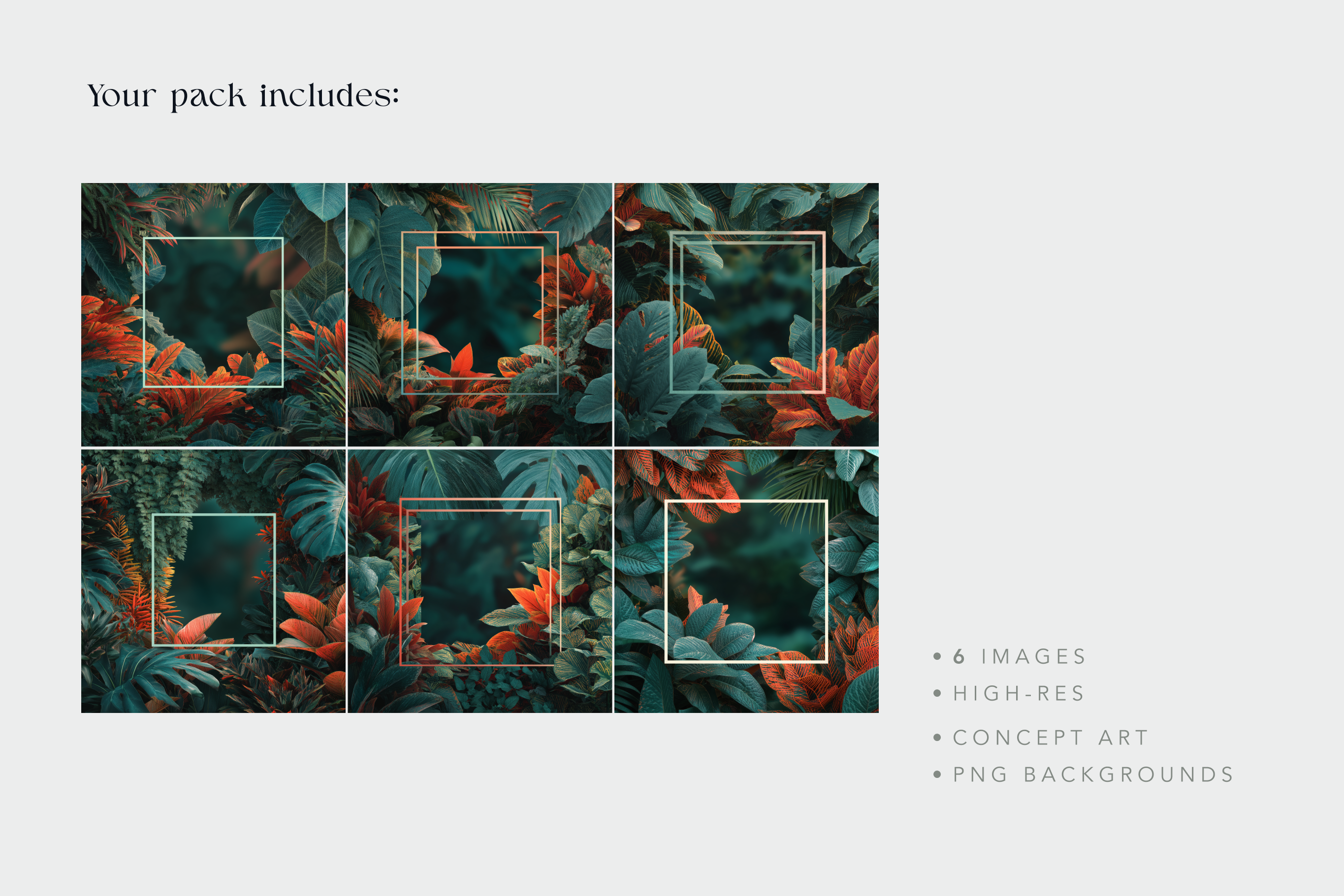 Botanical Frames