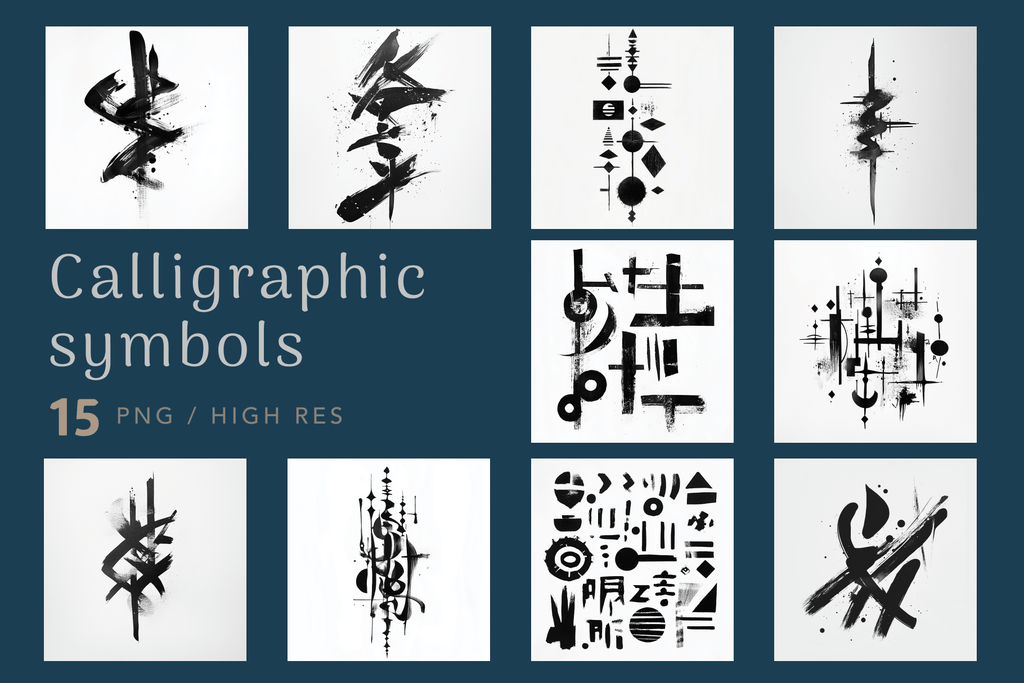 Calligraphic Symbols - Typedreams  