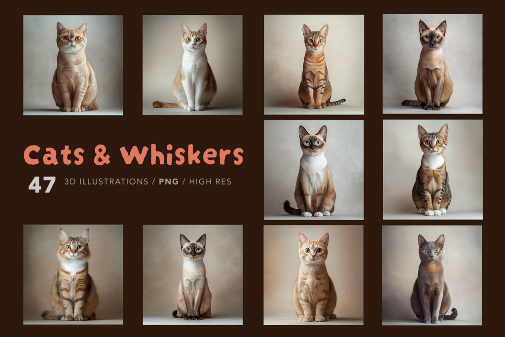 Cats & Whiskers - Typedreams  