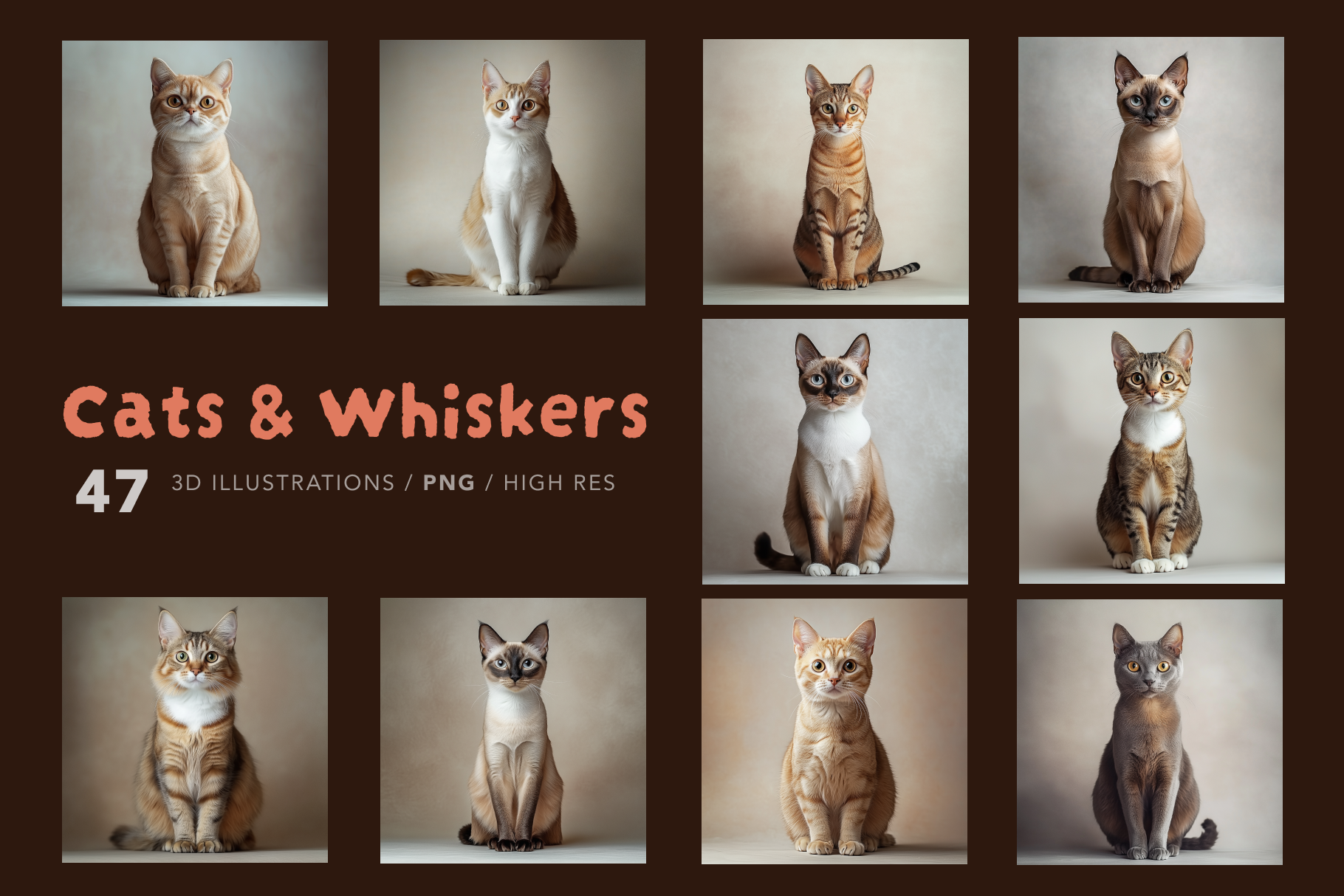Cats & Whiskers - Typedreams  