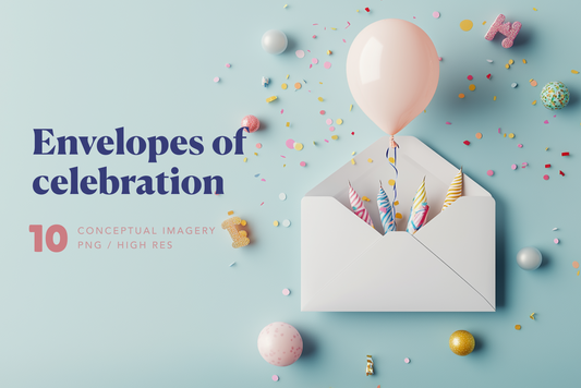 Envelopes of Celebration - Typedreams  