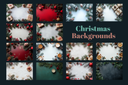 Merry Christmas Backgrounds - Typedreams  