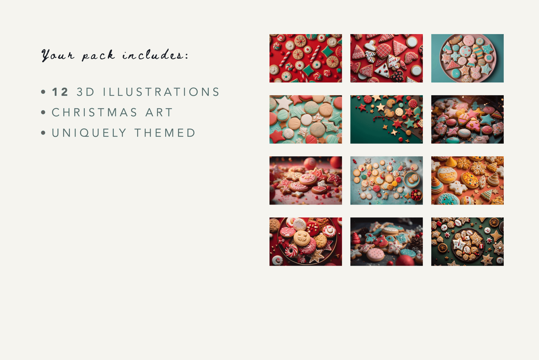 Christmas Cookies - Typedreams  