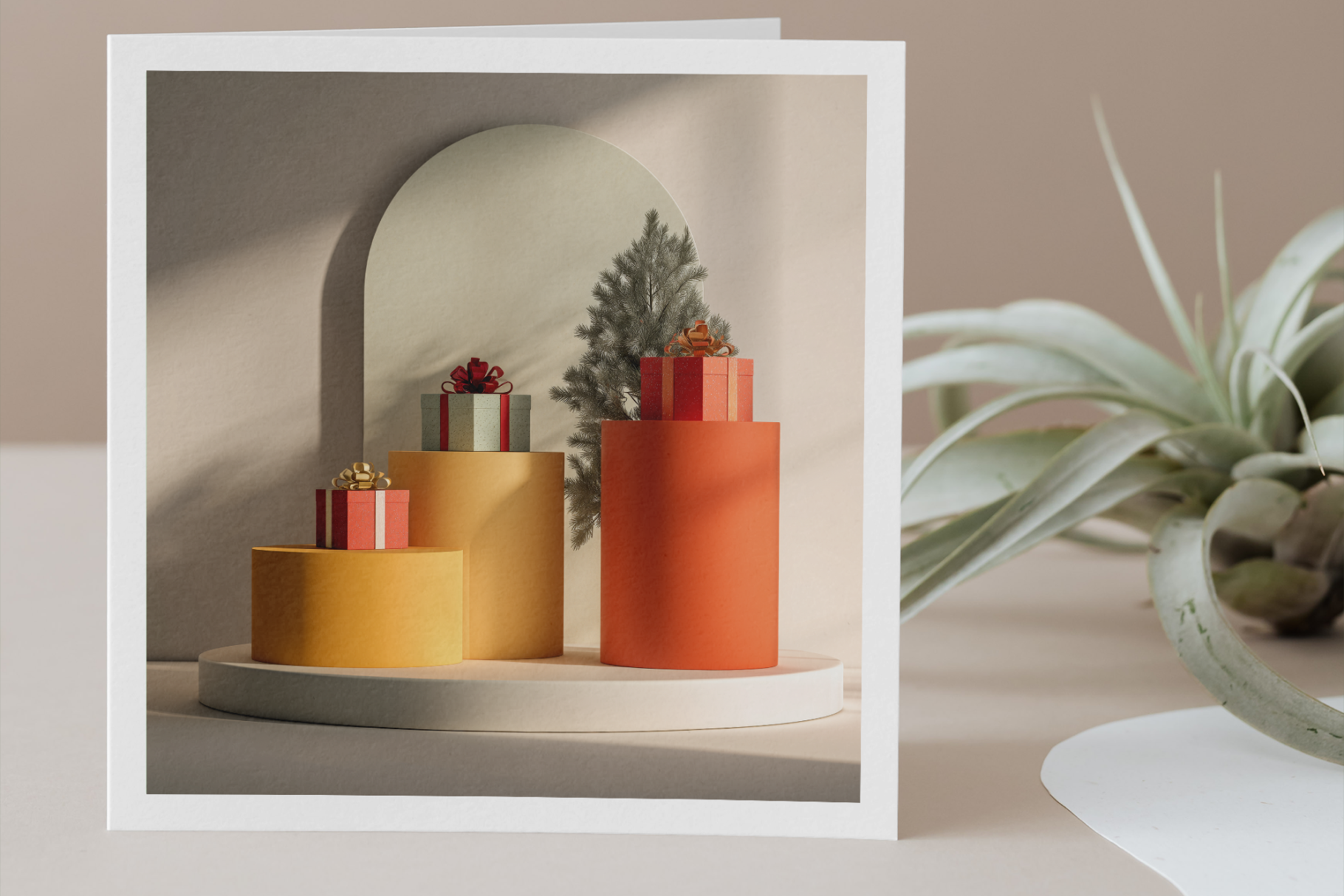 Christmas Display Podiums