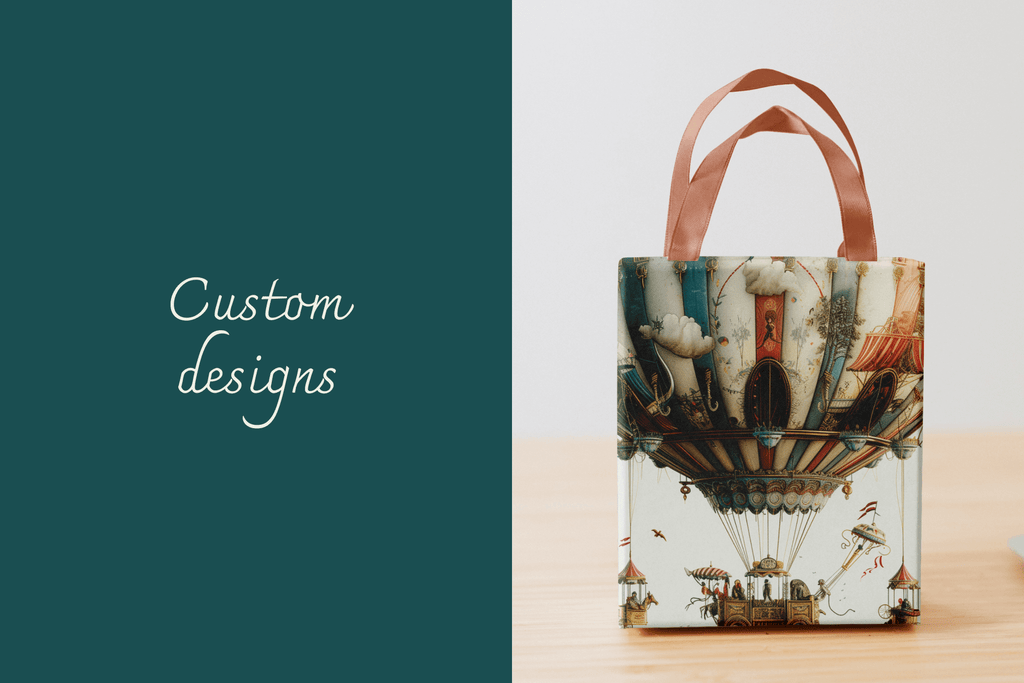 Circus Dreams - Vintage Hot Air Balloons - Typedreams  