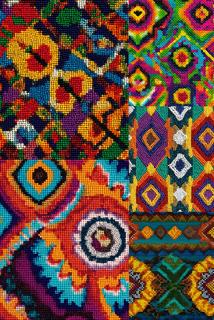 Colorful beads