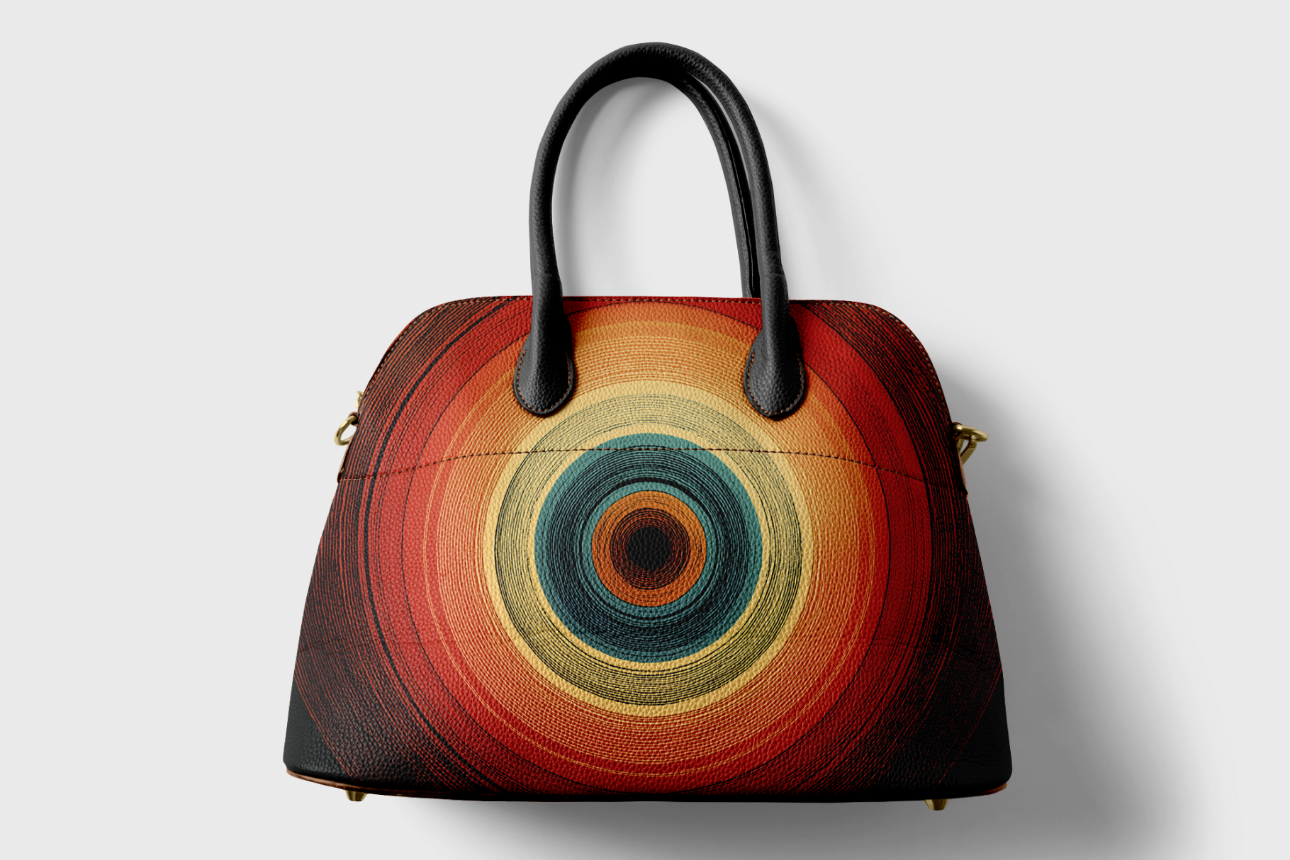 Bag with concentric circles