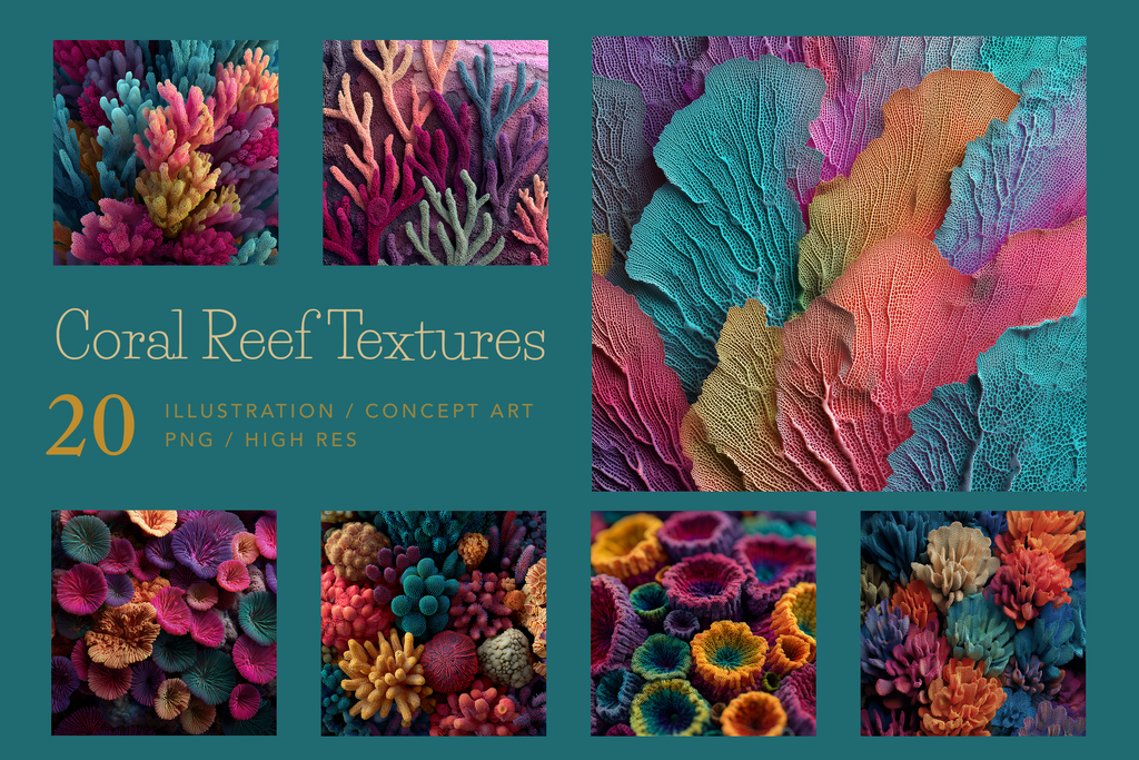 Coral Reef Textures