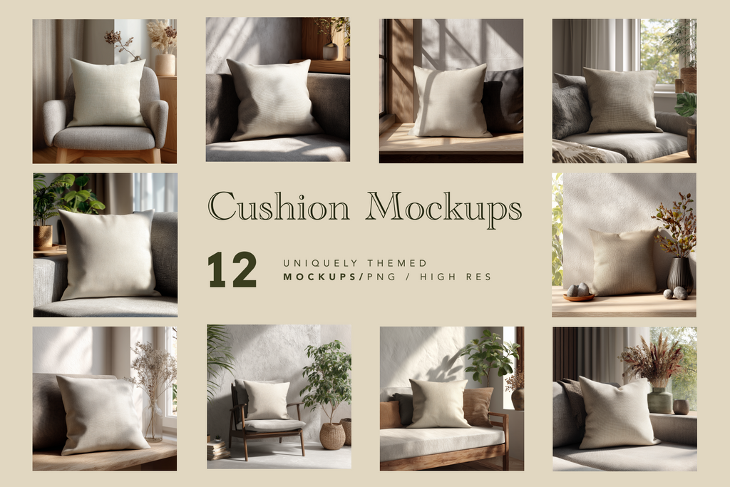 Cushion Mockups