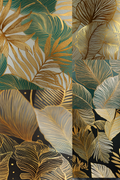 Elegant Golden Foliage