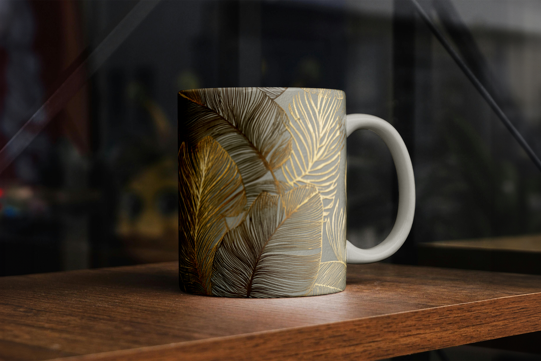 Elegant Golden Foliage