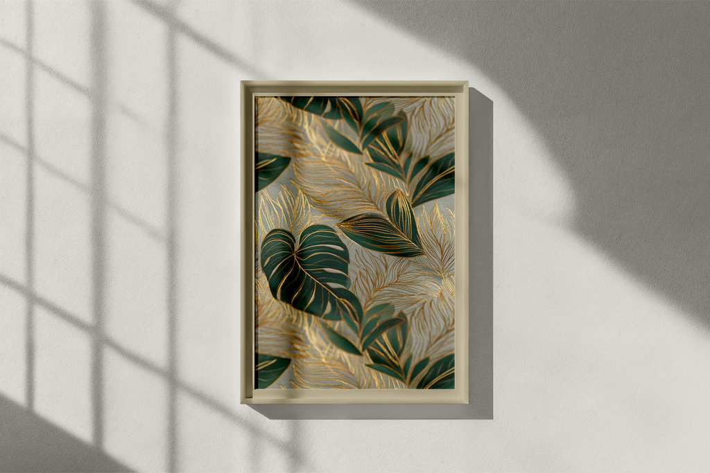 Elegant Golden Foliage