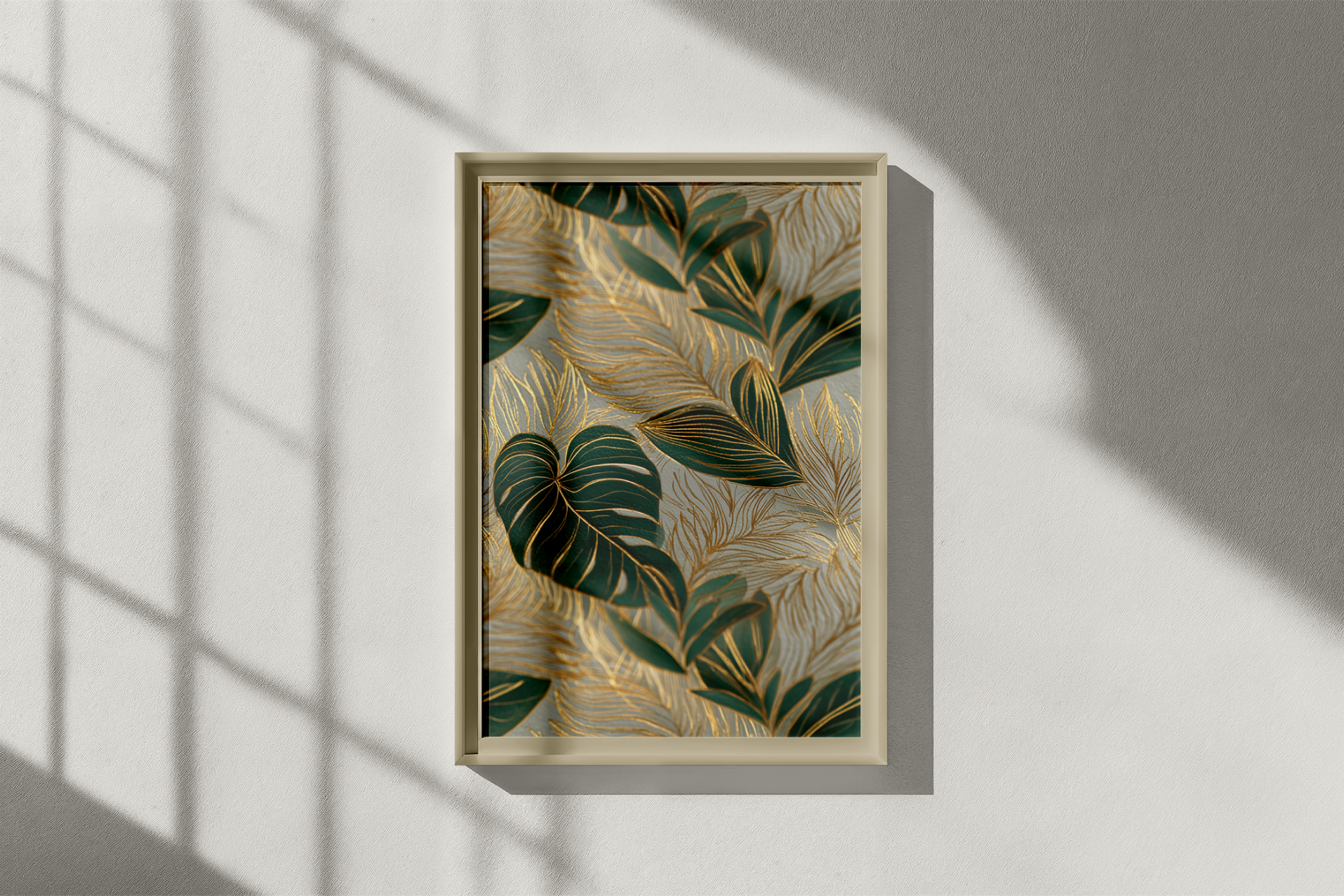 Elegant Golden Foliage