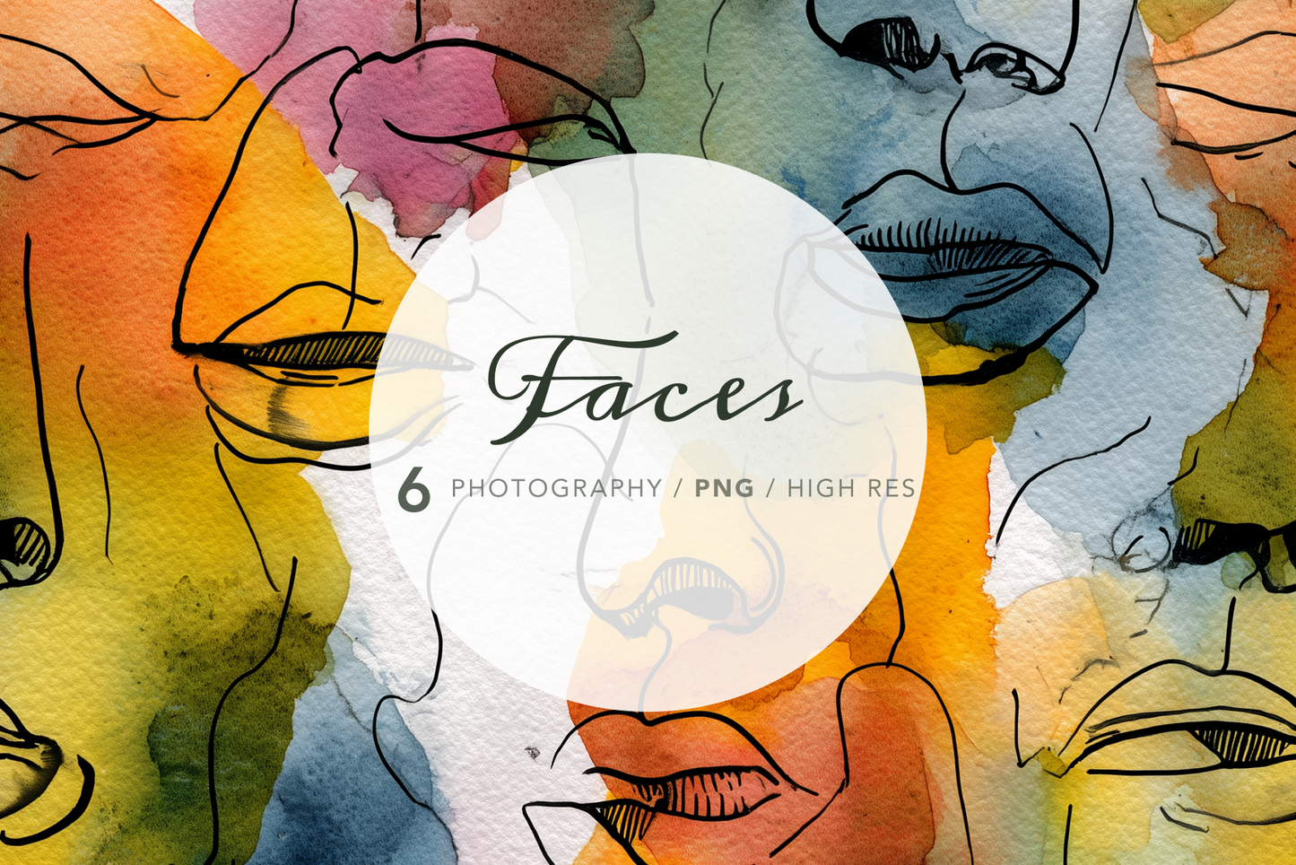 Faces - Stock Images