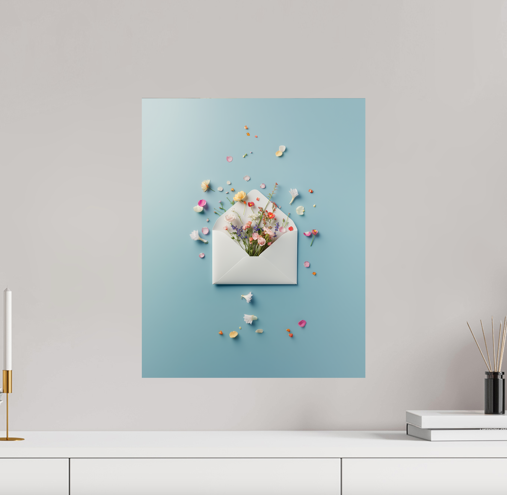 flower art print