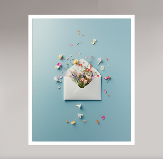 flower art print
