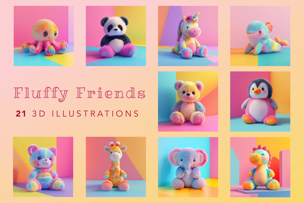stuffed animals