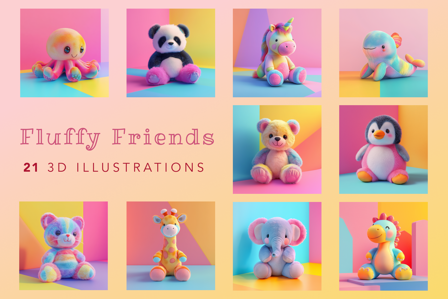 stuffed animals