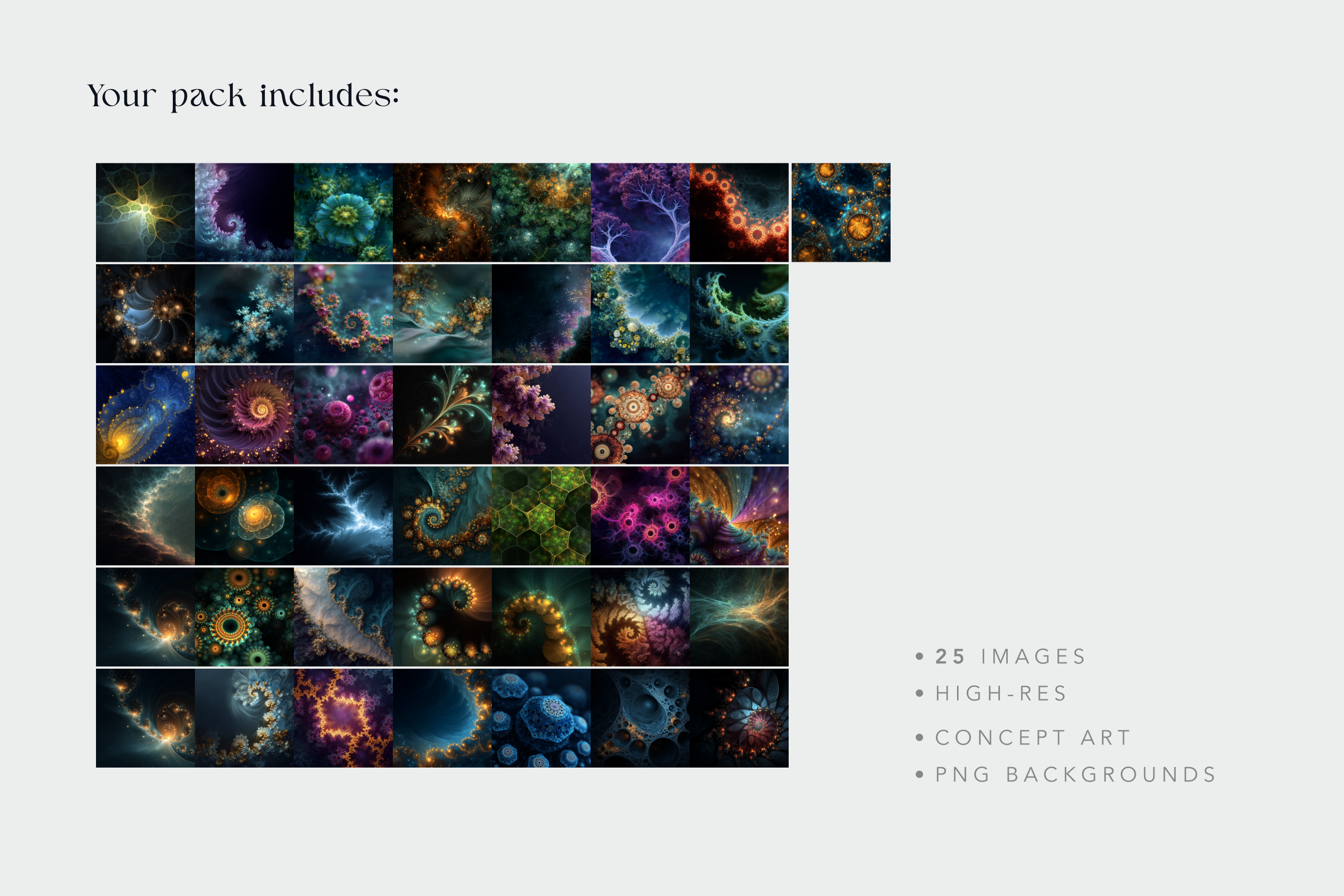 Fractal Backgrounds