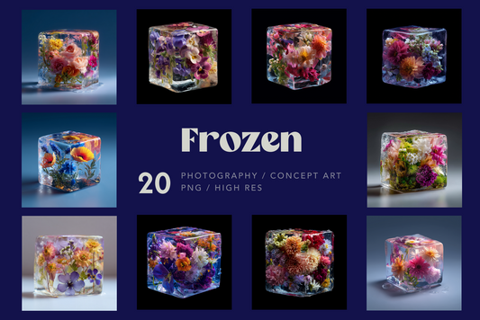 Frozen - Stock Images