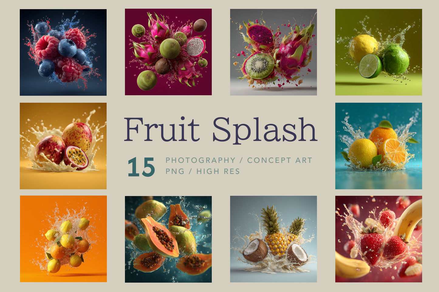 Fruit Splash - Stock Images