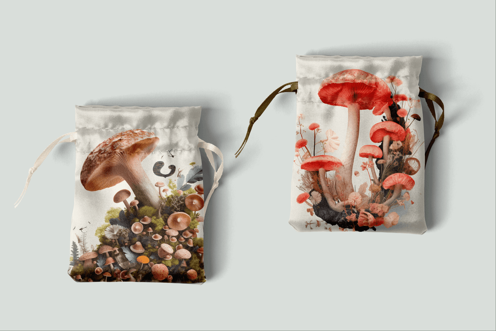 Fungal Magic - Forest Mushrooms - Typedreams  