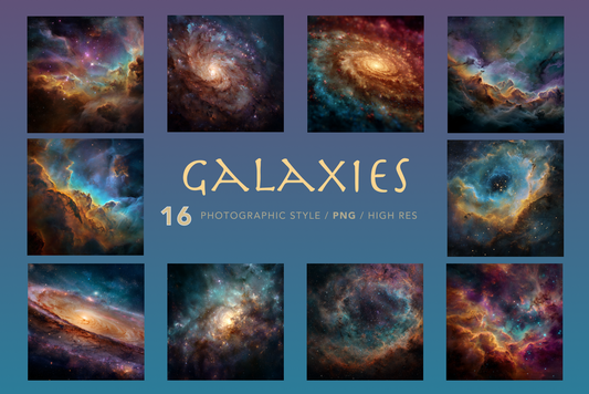 Galaxies - Stock Images