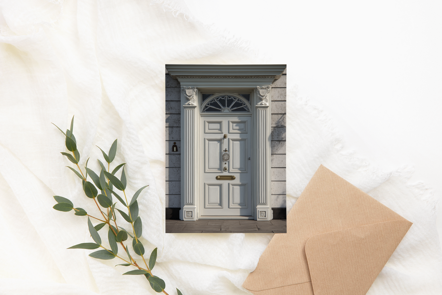 Georgian Doors - Stock Images
