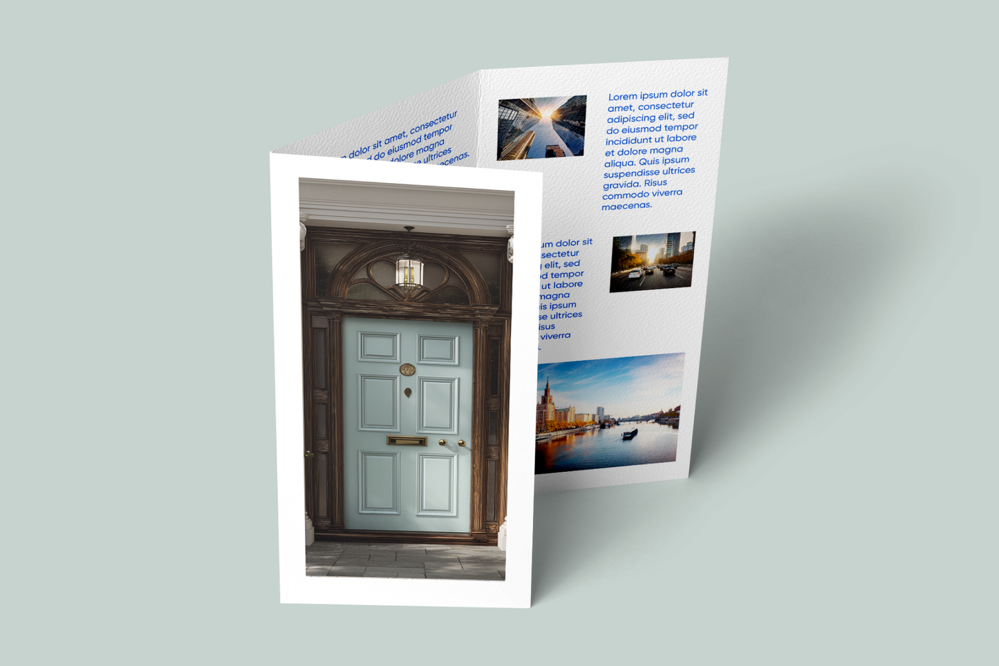 Georgian Doors - Stock Images