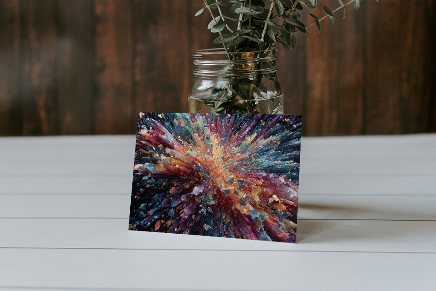 Glass Explosion - Stock Images
