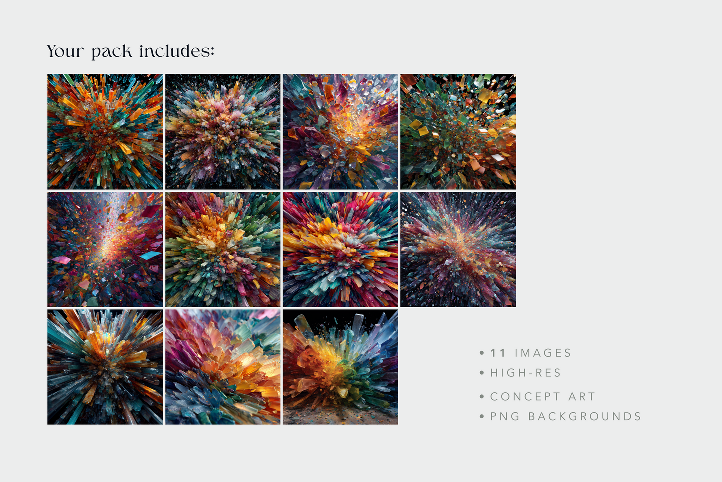 Glass Explosion - Stock Images