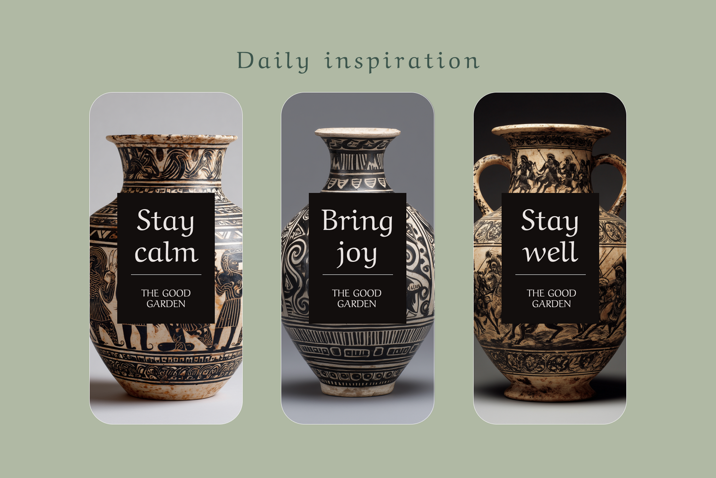 Greek Vases - Stock Images