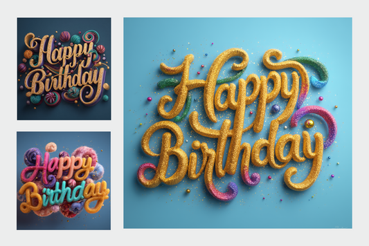 Happy Birthday - Stock Images
