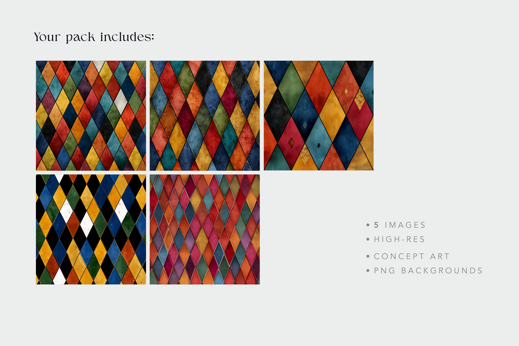 Harlequin Patterns