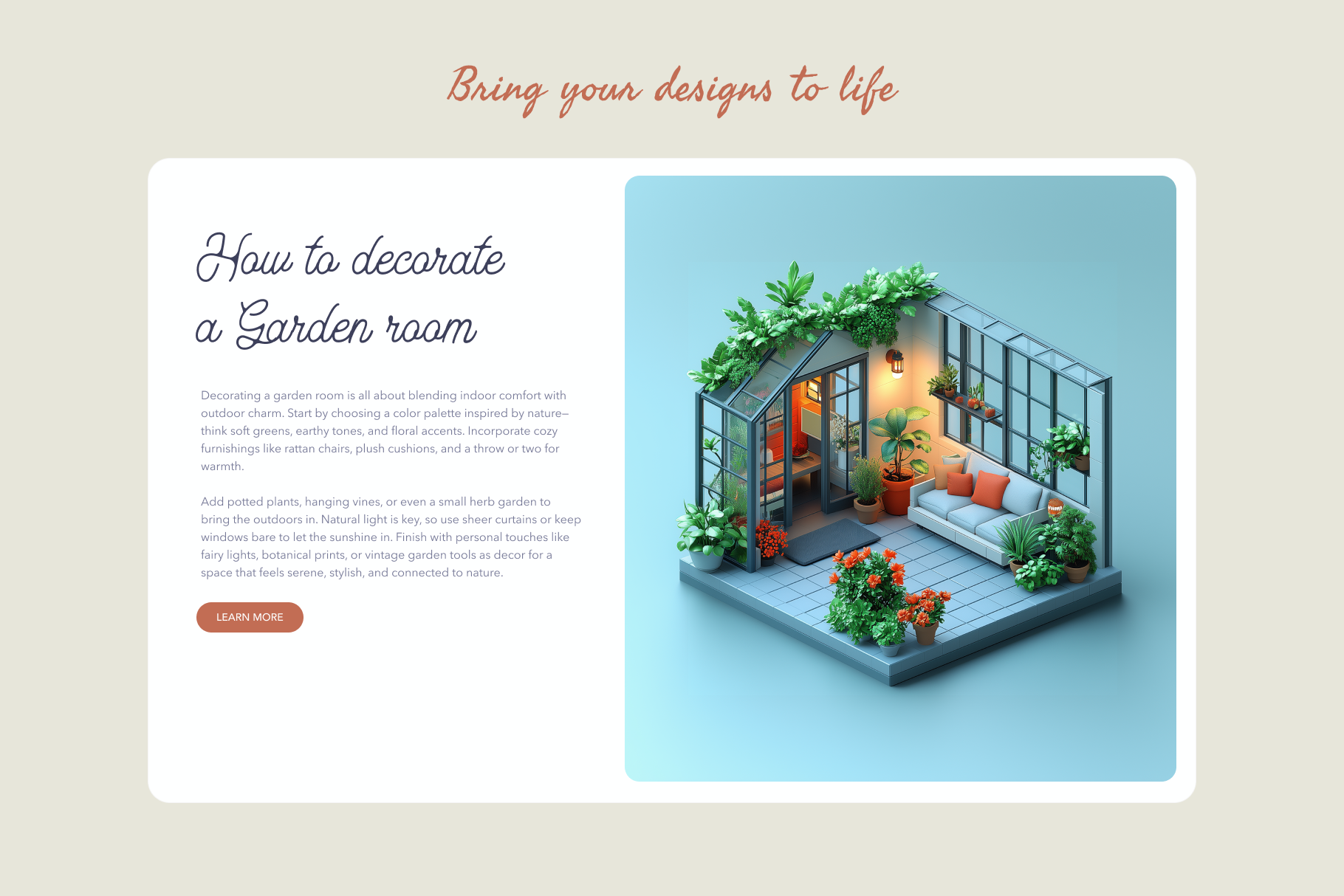 isometric house rooms