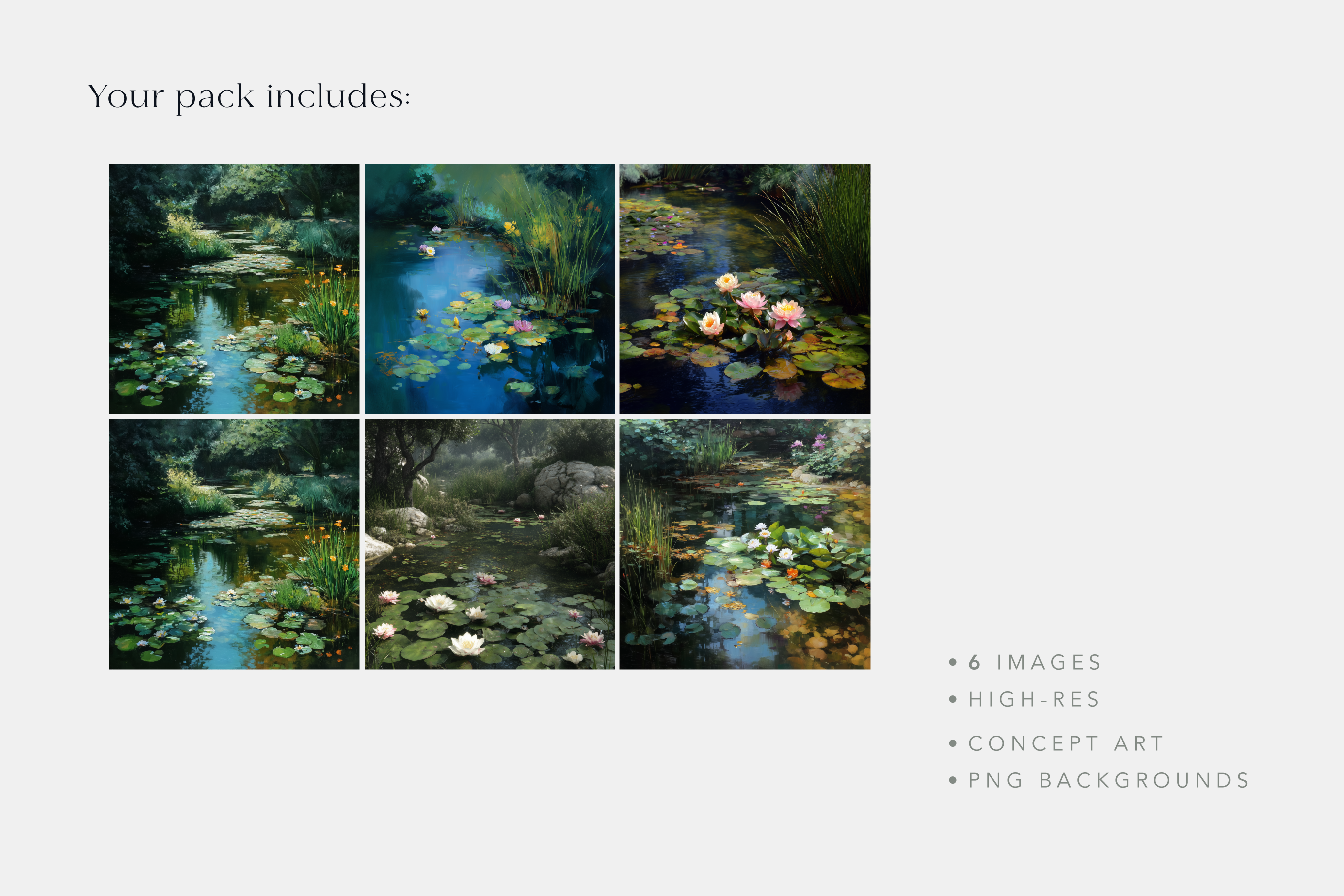 Lilies pond