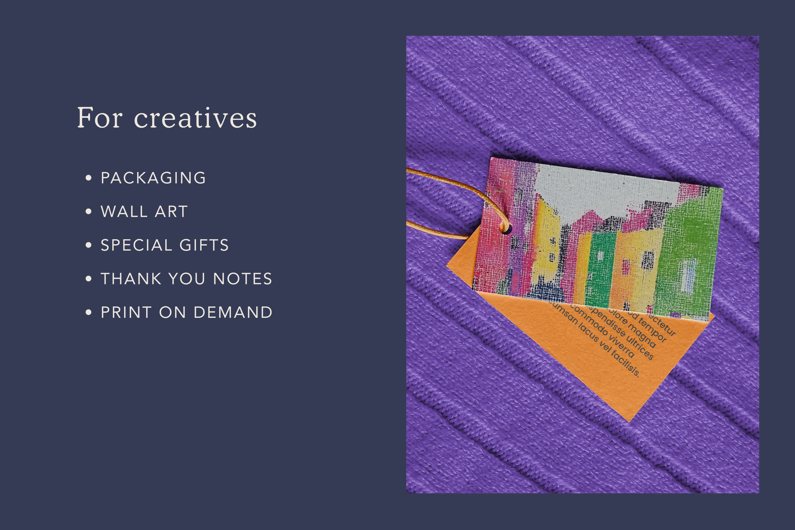 Little Towns - Abstract Art - Typedreams  