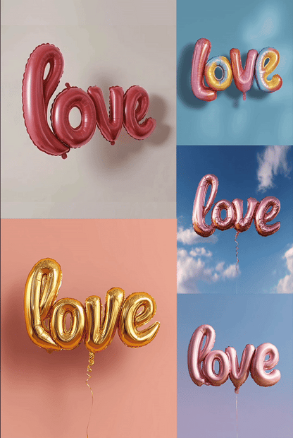 Love Balloons - Stock Videos