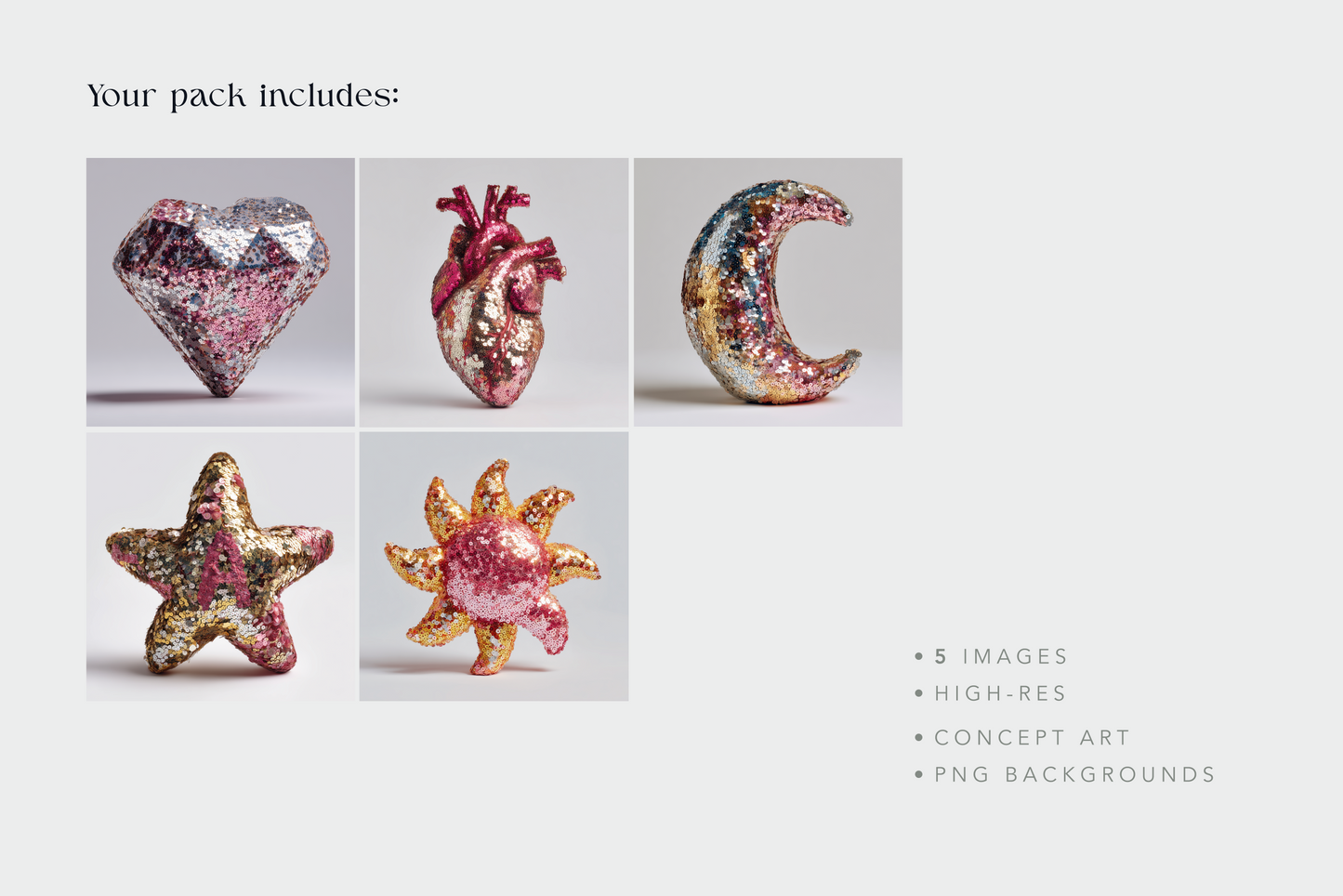 Love Sequins - Stock Images