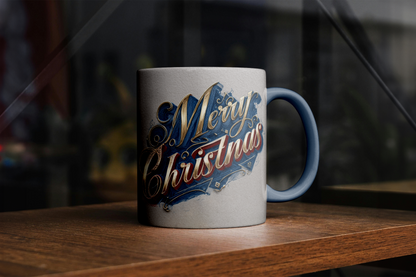 Merry Christmas Lettering - Stock Images