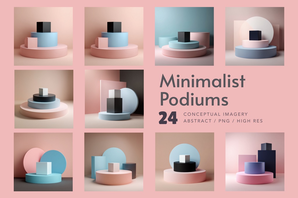 Minimalist Podiums