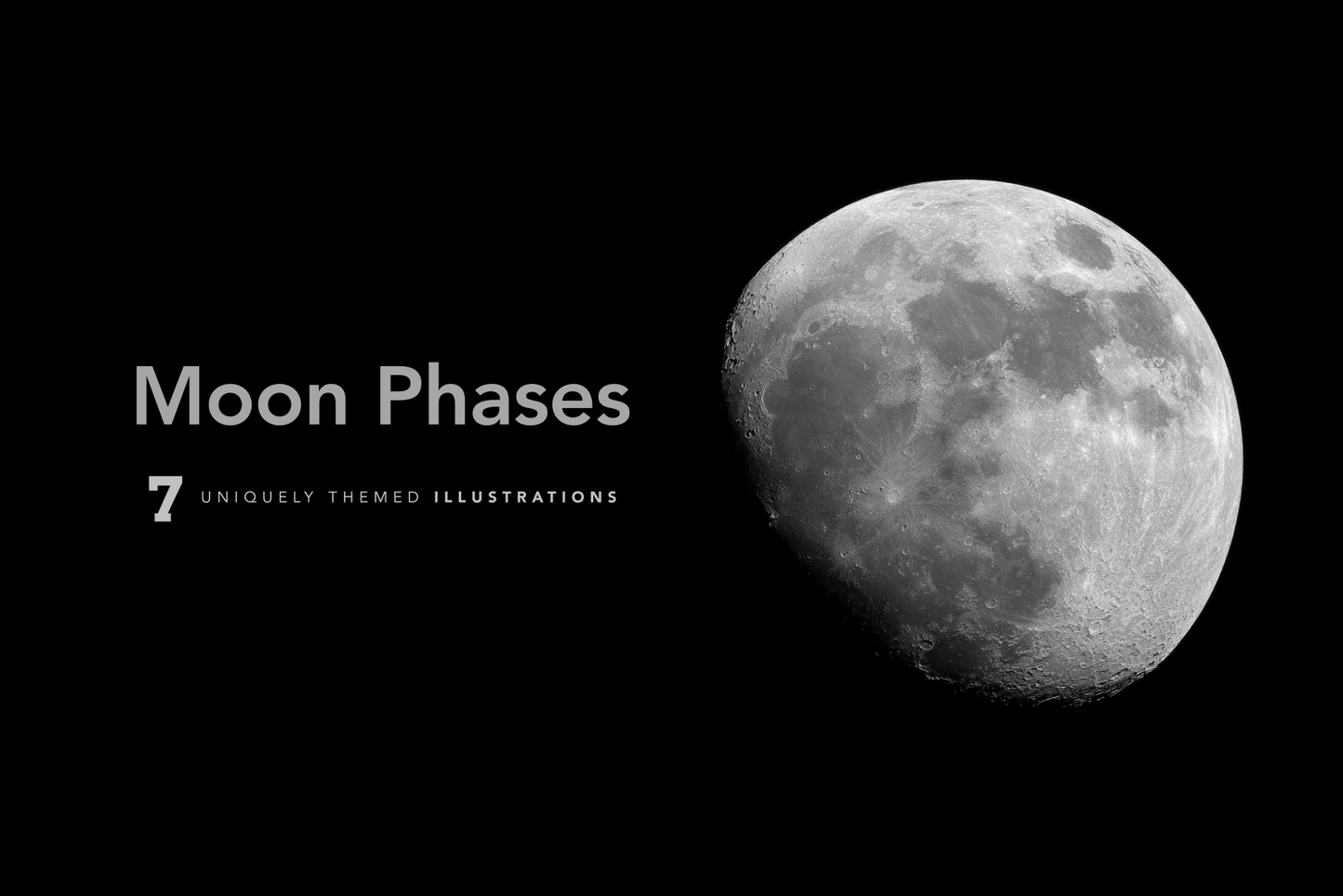 Phases of the Moon - Stock Images
