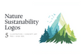 Nature Sustainability Logos
