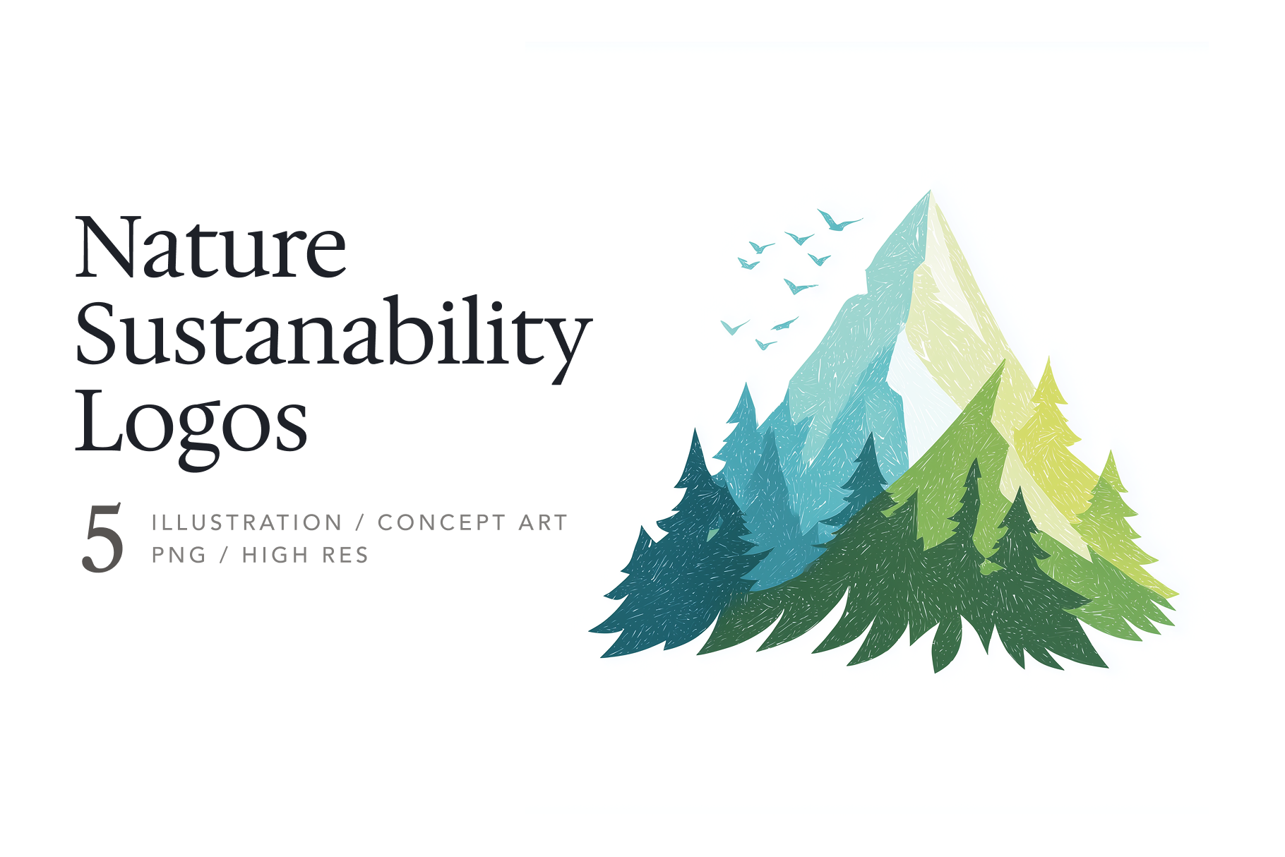 Nature Sustainability Logos